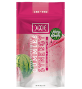 DIXIE - Watermelon Synergy 1:1 CBD/THC Gummies - 100mg/100mg - Edible