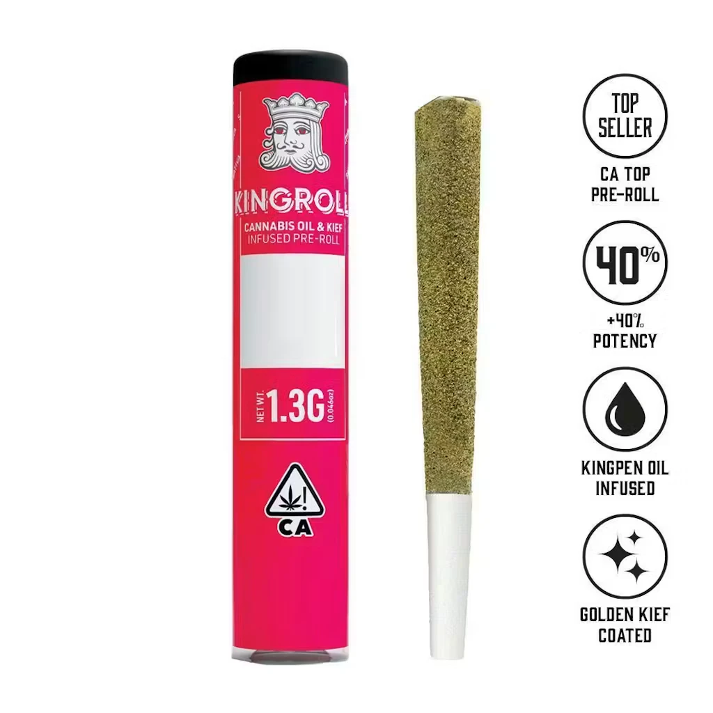Kingroll - [Kingroll] Infused Pre-roll - 1.3g - Super Lemon Haze X Gelonade (S) Main Image