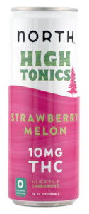 Drink the North - North High Tonics 10mg - Strawberry Melon - 12oz