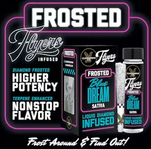 CLAYBOURNE CO. - Claybourne Infused Flyers Preroll 5pk Blue Dream