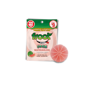 FROOT - Froot Gummy - Sour Watermelon Single Dose 100mg