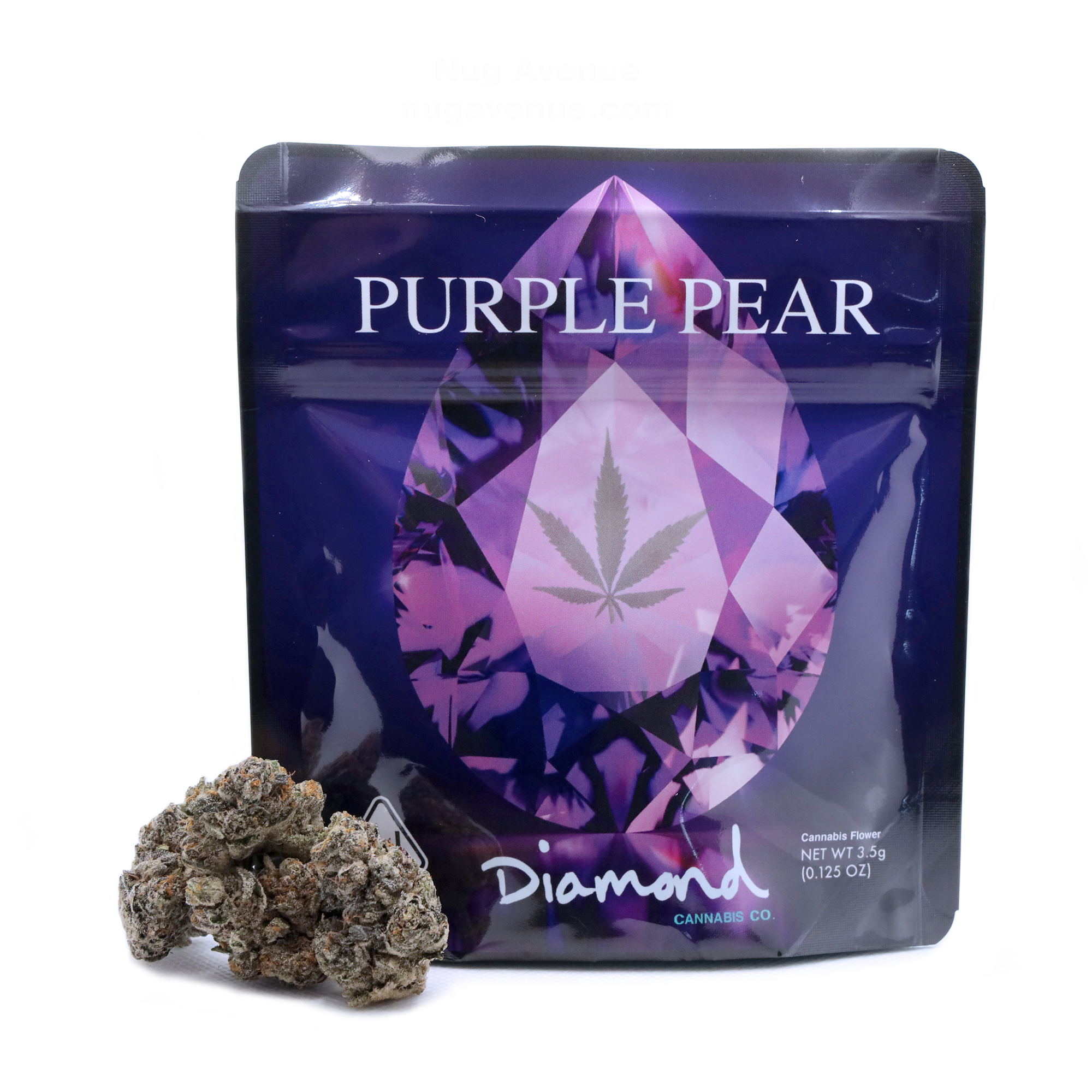 diamond purple pear