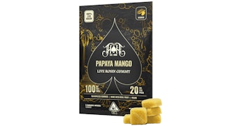 Heavy Hitters - Papaya Mango Live Rosin Gummies - 100mg