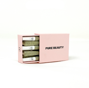 PURE BEAUTY - PURE BEAUTY: PINK BOX BABIES INDICA 3.5G PRE-ROLL 10PK