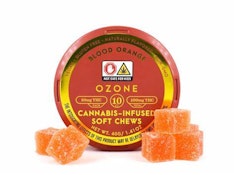 [MED]    Ozone| Blood Orange | 100mg PECTIN GUMMIES