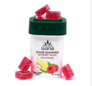 Wana - Raspberry Limeade Gummies - 100mg