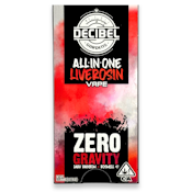 Decibel Gardens - Live Rosin - Zero Gravity - RTU - 0.5g