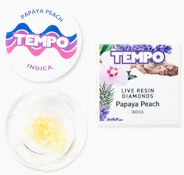 [Tempo] Live Resin Diamonds - 1g - Papaya Peach (I)