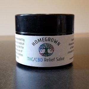 Releaf Salve 1000mg THC/CBD - Homegrown Healthcare
