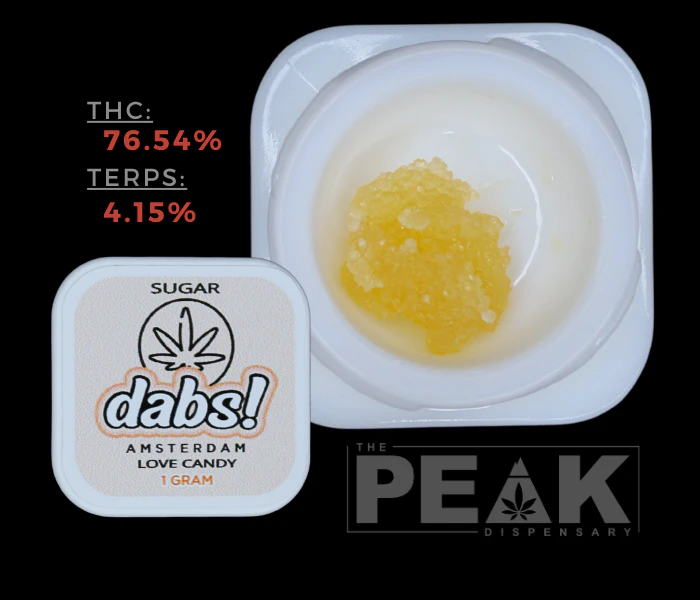 Amsterdam Extracts - AMSTERDAM EXTRACTS | 1G LOVE CANDY SUGAR Main Image