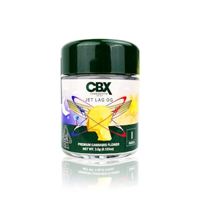 CBX - Flower - Jet Lag OG - 3.5G