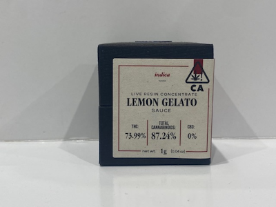 Moxie - Lemon Gelato 1g Live Resin Sauce - Moxie