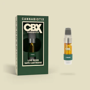 CBX - Cannabiotix Live Resin Cartridge 0.5g - Tropicanna 82%
