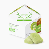 Wyld - Kiwi 1:1 Thcv - Sativa enhanced Gummies