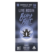 Berry Bolt (Live Rosin) Gummies (10ct) - 100mg (I) - Emerald Sky