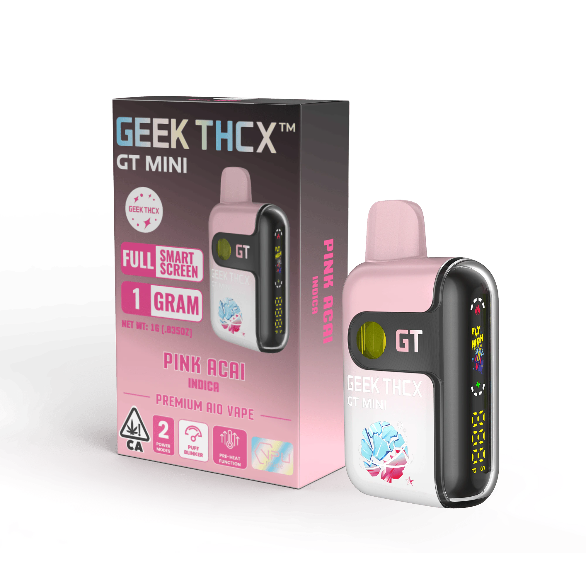 GEEK - GEEK THCX Pink Acai 1g Disposable Main Image