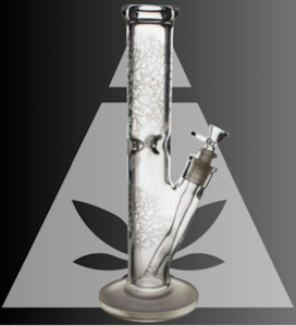 The Supply - BONG | LARGE GLASS GLOW IN DARK