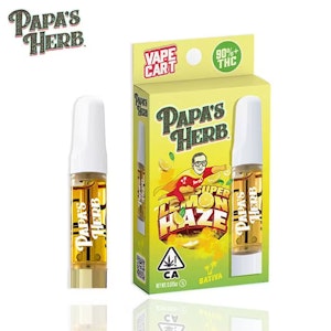 Papa's Herb - Papa's Herb | Super Lemon Haze 1g (Sativa) - 510 Vape Cartridge