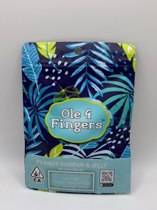 Ole' 4 Fingers - Peanut Budder & Jelly 1g Cured Resin Cart - Ole' 4 Fingers