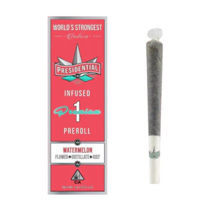 Presidential - 1g Watermelon (Infused Moonrock Pre-Roll) - Presidential 
