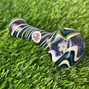 CRG Blue Eye Candy Pipe w/ Dirchro + Screen