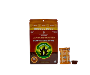 Emerald Sky - Peanut Butter Cups Sativa 100mg 10 Pack - Emerald Sky