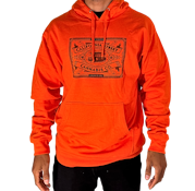 CSCC Hoodie - (Small) Orange w/ Black Logo