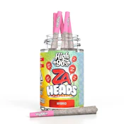 High 90s - ZA Heads - 0.5g High Fives Bubble Hash Infused Pre-Rolls 5 Pack - 2.5 g p