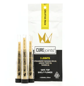 West Coast Cure - Creative Pack - CUREjoint - 1g, 3-pack