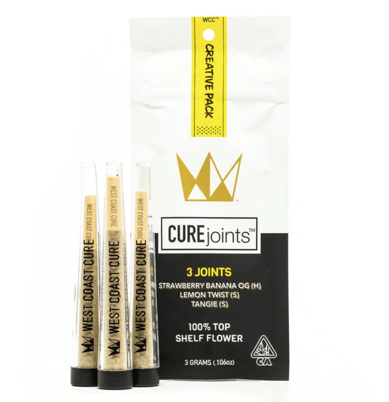 West Coast Cure - Creative Pack - CUREjoint - 1g, 3-pack Main Image
