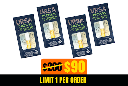 URSA - 55% off 4g URSA Liquid Diamond Vape Bundle