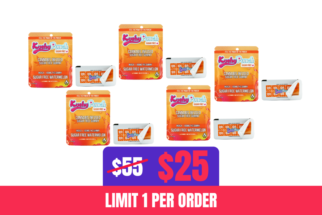 55% off 5 Kushy Punch Edibles Bundle picture