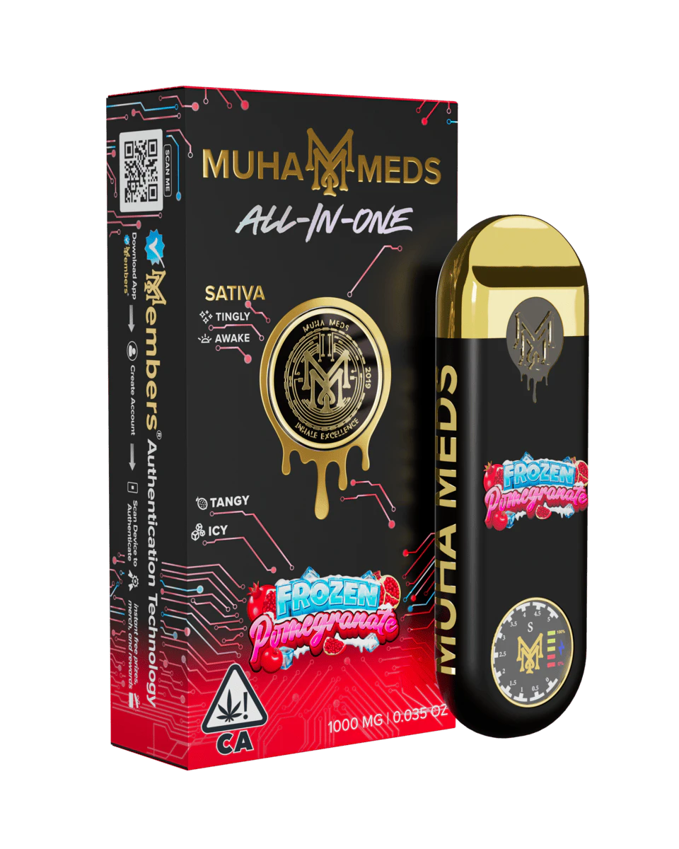 Muha Meds - Frozen Pomegranate 2g Disposable Main Image