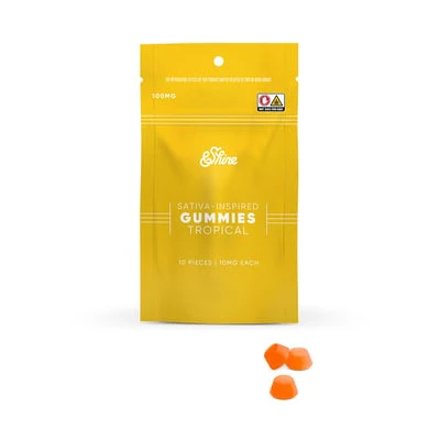 &SHINE - Tropical Gummy 100mg Main Image