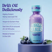 Uncle Arnie's Beverage 2oz Blueberry Night Cap 4:1 THC/CBN 100mg 12pk