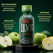 Uncle Arnie's 2oz 100% Live Rosin Sour Apple 100mg