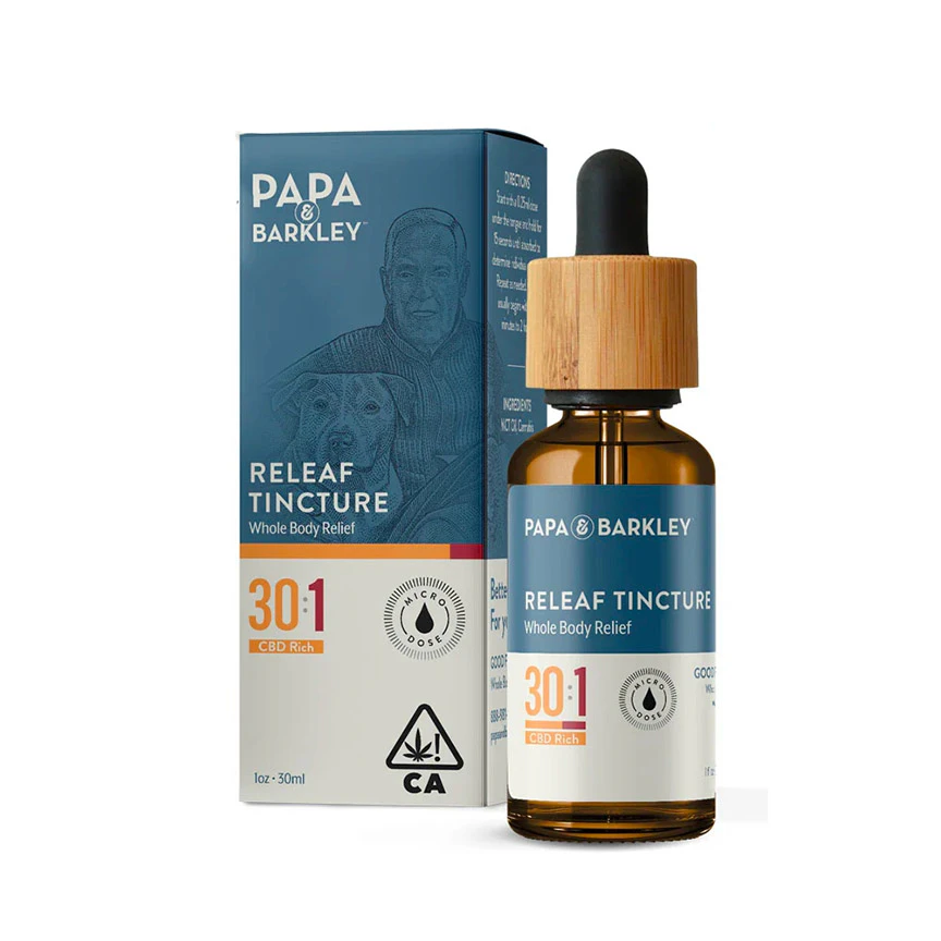Papa & Barkley - Papa & Barkley Releaf Tincture 30:1 CBD:THC 30ml Main Image