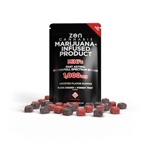 Zen - ZEN MINI ASSORTED HYBRID GUMMY 1000 MG