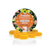 Sour Guava Live Resin - 100mg THC Fruit Chewz - Smokiez Edibles