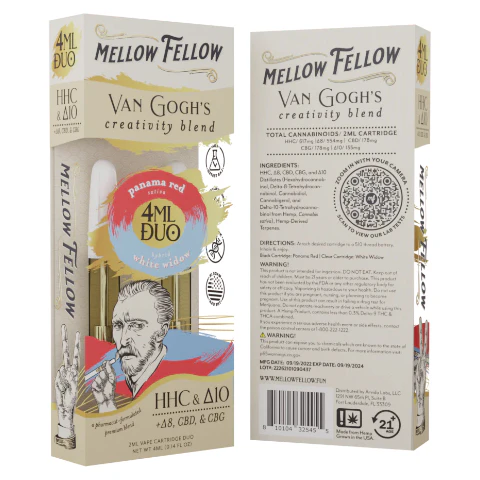 MELLOW FELLOW - MellowFellow | Creativity Blend 4g DUO Cart Pack | Vape Pen Main Image