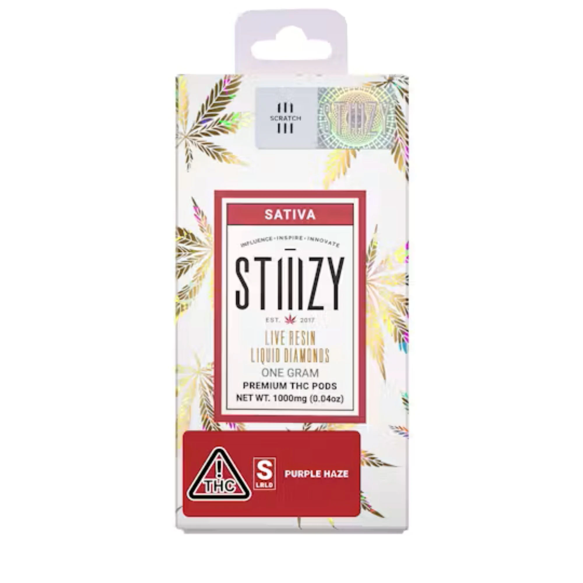 STIIIZY - Stiiizy Liquid Diamond Pod 1g Purple Haze Main Image