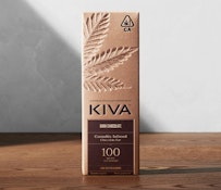 KIVA - Dark Chocolate Bar 100mg