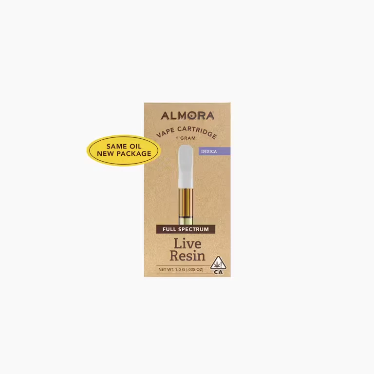 Almora - [Almora Farm] Live Resin Cartridge - 1g - Lemon OG (H) Main Image