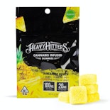 Heavy Hitters Gummy 100mg Pineapple Punch $22