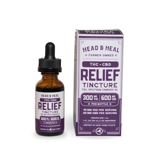 Head & Heal - Head & Heal - Relief 2:1 CBD:THC - 300mg - Tincture