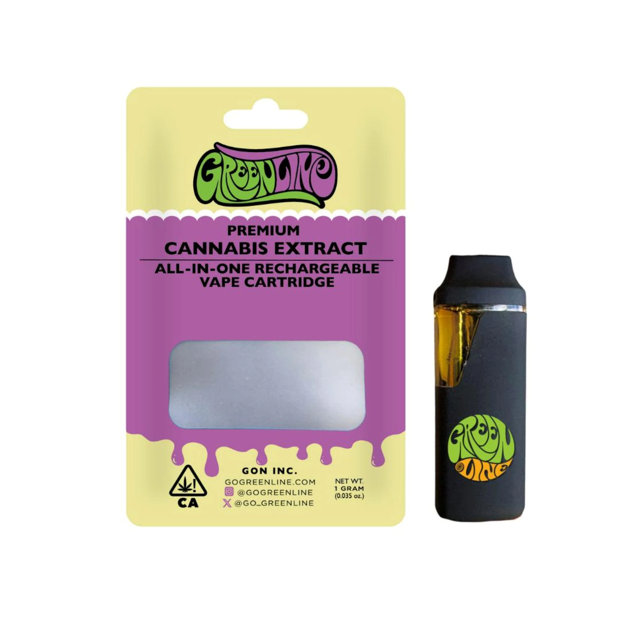Greenline - Greenline All-in-One 1g Grand Daddy Purple  Main Image