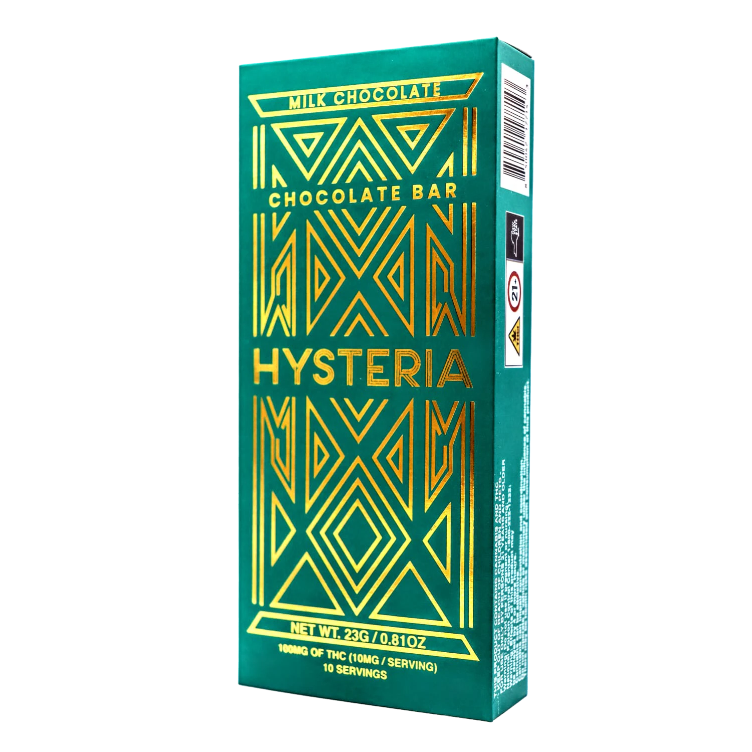 Hysteria - HYSTERIA - Milk Chocolate - 70mg - Edible Main Image