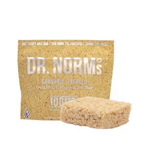 DR. NORM'S - Dr. Norm's - Original Crispy Rice Bar 100mg