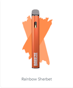 Rainbow Sherbet - Breeze - 1g Disposable Vape cart 