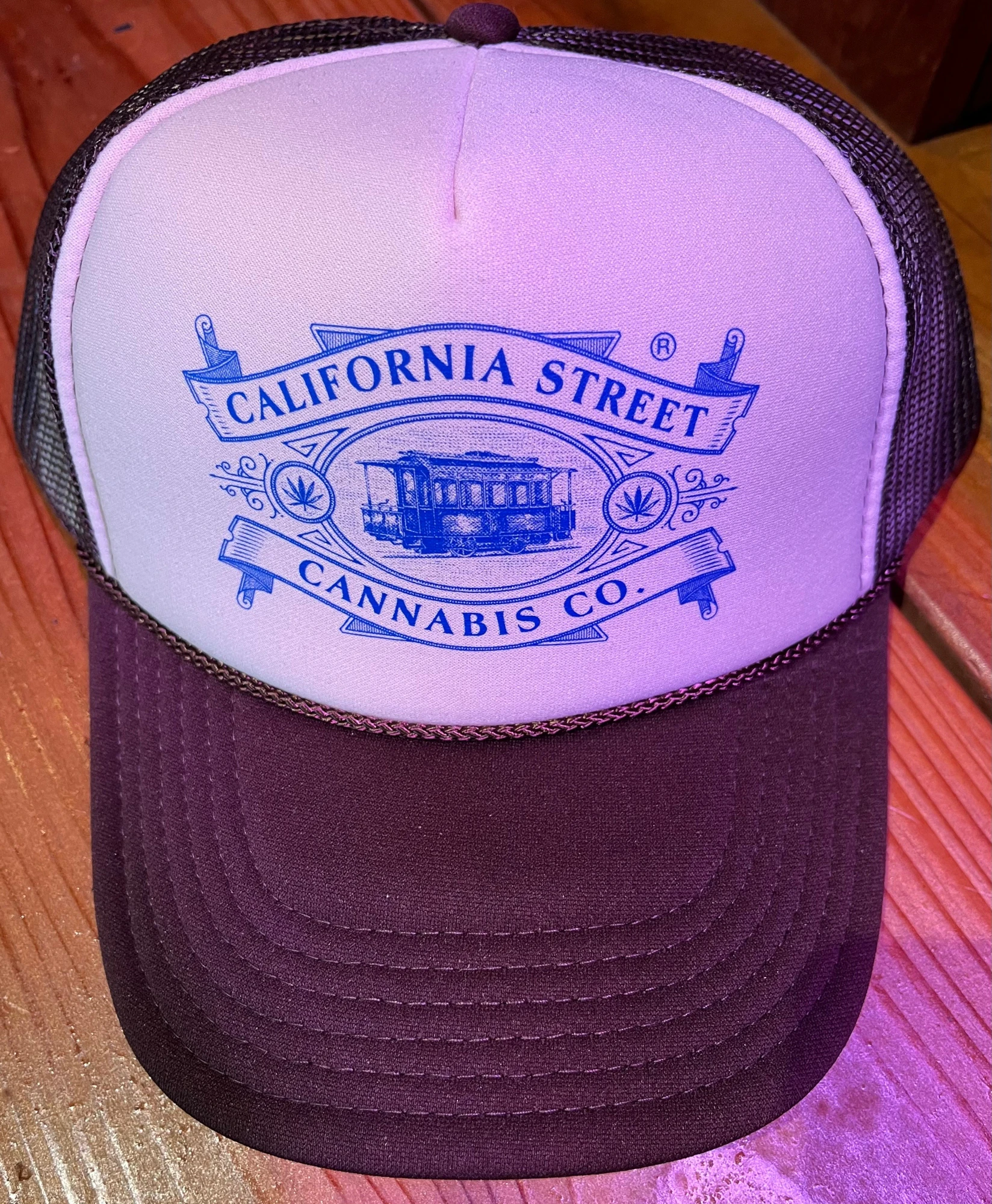 Babylon Burning Screen Printing - CSCC Trucker Hats (Brown) Main Image
